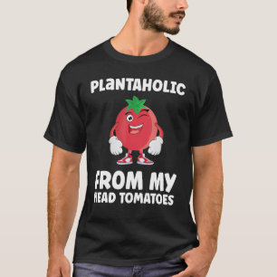 Camiseta Da Minha Cabeça Tomates Plantaholic