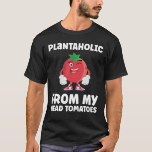 Camiseta Da Minha Cabeça Tomates Plantaholic