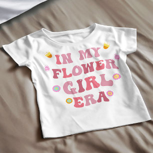 Camiseta da Minha Época de Menina de Flores, Menin