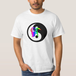 Camiseta da morte de Yin Yang
