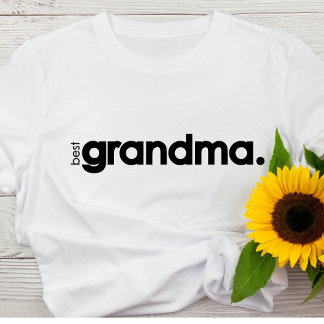 Camiseta da Mulher Básica da Melhor Avó Moderna