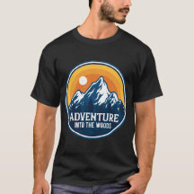 Camiseta da Natureza Aventura na Floresta