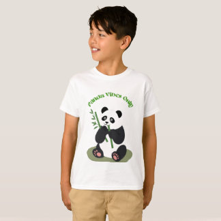 Camiseta da Natureza e Vida Selvagem de Panda Fofo