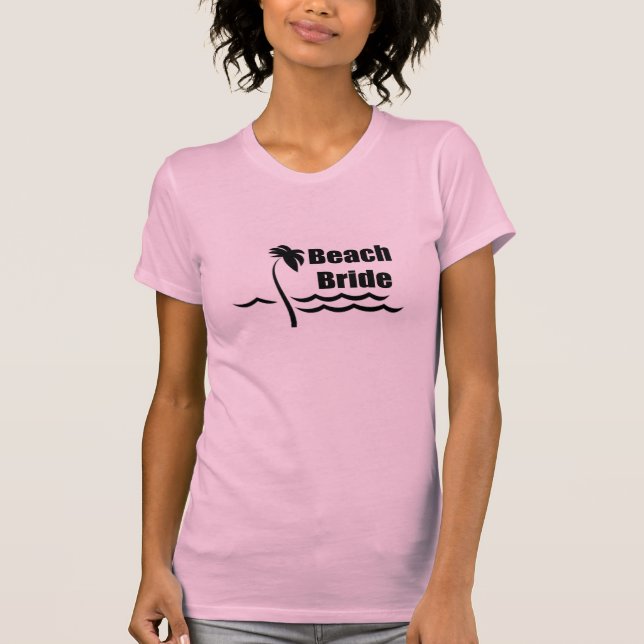 Camiseta da Noiva de Praia (Frente)