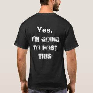 Camiseta Da notícia social dos meios do Internet presentes