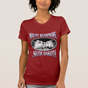 Camiseta da obscuridade do Monte Rushmore South