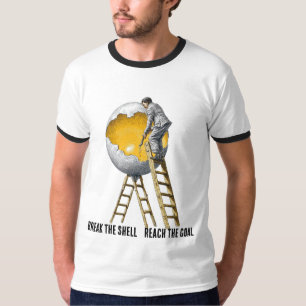 Camiseta da oportunidade do ouro - Árvore de suces