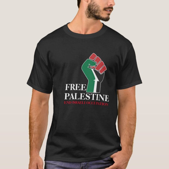 Camiseta da Palestina Livre (Frente)