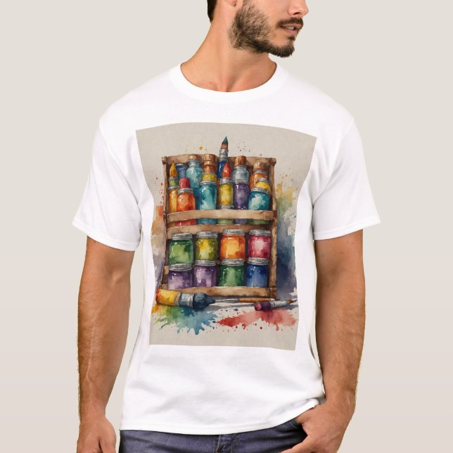 Camiseta Da Paleta à Canvas (Frente)