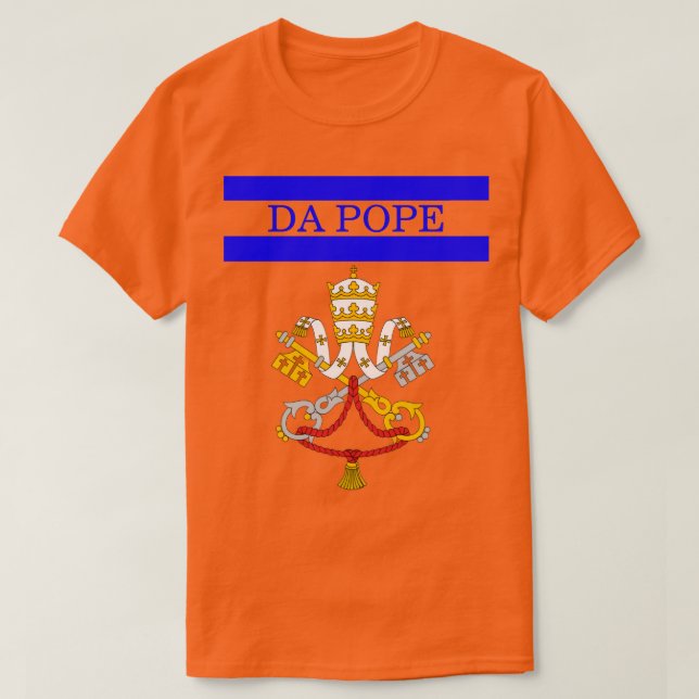 Camiseta DA PAPA para a vitória  (Frente do Design)