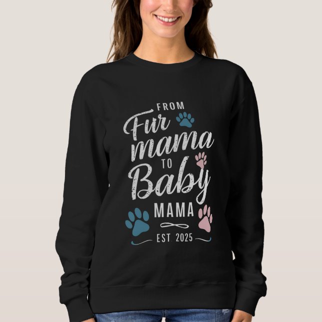 Camiseta Da Pele Mamãe à Bebê Mamãe no Est 2025 Gato Mãe (Frente)