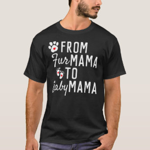 Camiseta Da Pelo Mamãe À Bebê Mãe Pet Proprietária Futuro M