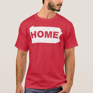Camiseta da Pensilvânia Longe de Casa no Estado