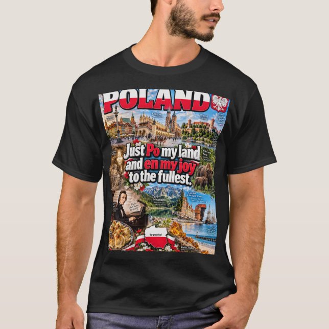 Camiseta da Polônia  (Frente)