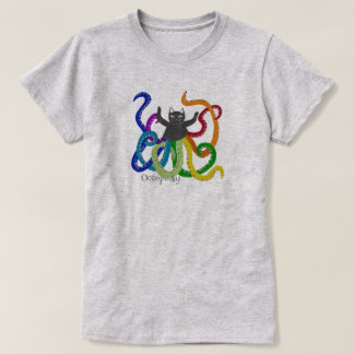 Camiseta da Polvo Fofo Gato Polvo