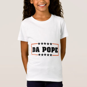 Camiseta Da Pope Da América O Papa Leo Xiv Do Papa De Chica