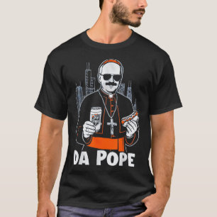 Camiseta Da Pope Da América O Papa Leo Xiv Do Papa De Chica