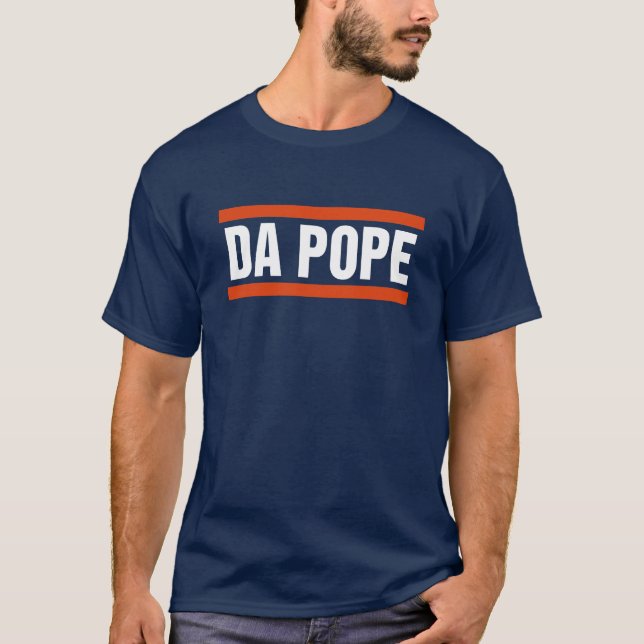 Camiseta Da Pope Da América O Papa Leo XIV Provost De Chica (Frente)