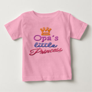 Camiseta da Princesa Bebê Toddler de Opa
