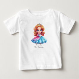 Camiseta da princesa com texto editável