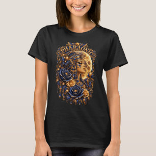 Camiseta da Rainha do Egito Antigo - Dourado Faraô
