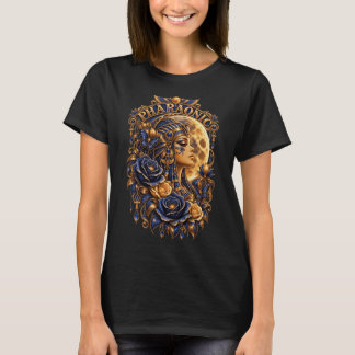 Camiseta da Rainha do Egito Antigo - Dourado Faraô