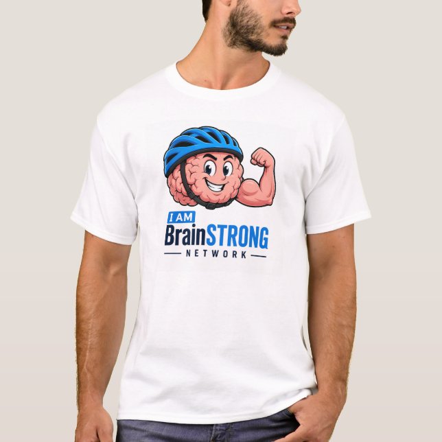 Camiseta da Rede BrainSTRONG (Frente)