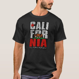 Camiseta da república de Califórnia