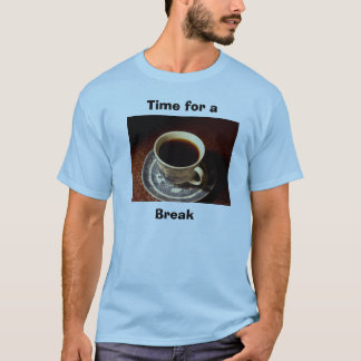 Camiseta da ruptura de café