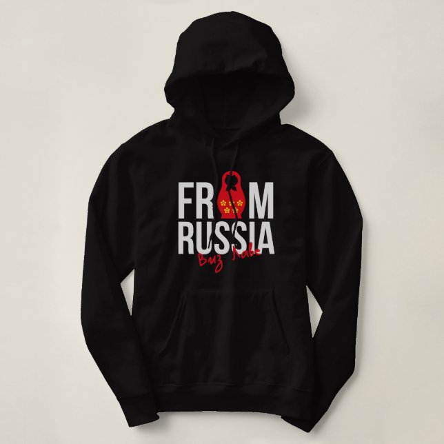 Camiseta Da Rússia Matryoshka Rússia Presente Russo (Frente do Design)