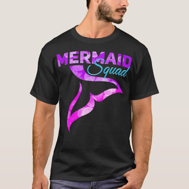 Camiseta da Sereia Mulheres Presente de Aniversári (Frente)