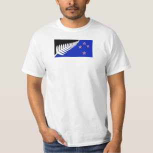 Camiseta da Silver Fern Flag por Kyle Lockwood