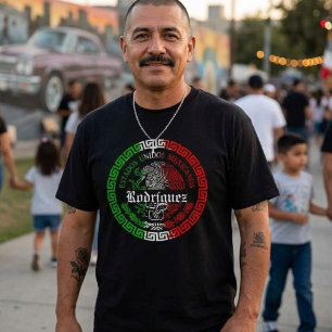 Camiseta da Sobrenome Rodríguez