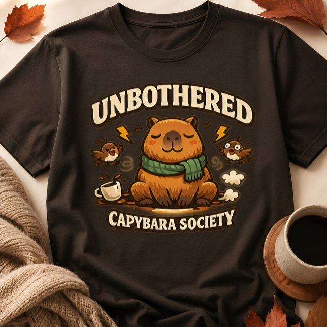 Camiseta da Sociedade Divertida e Despreocupada de (Criador carregado)