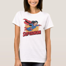 Camiseta da Supermãe - Slogan Negrito e Jogável