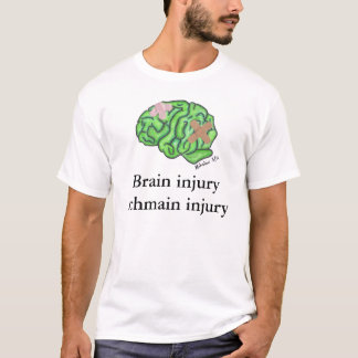 Camiseta Da "t-shirt de ferimento do schmain lesão