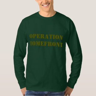 Camiseta Da "t-shirt do Homefront operação"