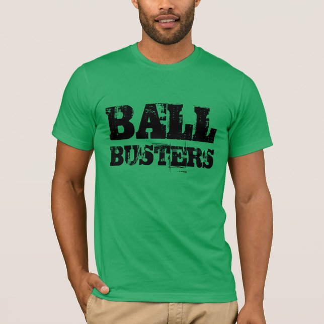 Camiseta Da "t-shirt dos imbeceis bola" (Frente)