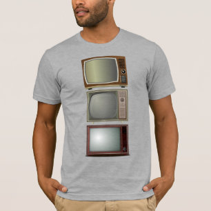 camiseta da televisão inspirada em Psychedelic Fur