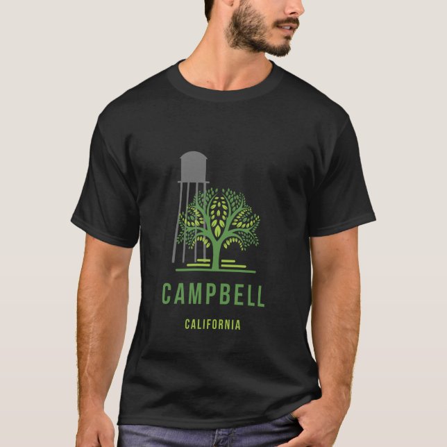 camiseta da torre de água campbell (Frente)
