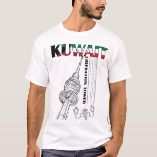 Camiseta da Torre de Libertação do Kuwait