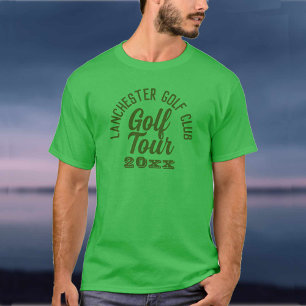 Camiseta da Tour de Golfe dos Golfistas