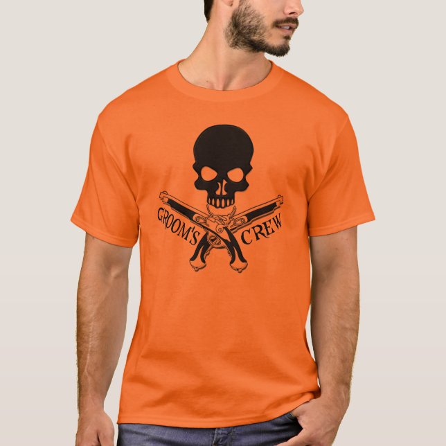 Camiseta da Tripulação de Pirata (Frente)