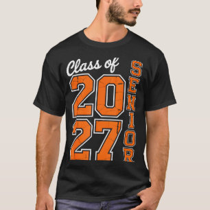 Camiseta Da Turma de 2027 Senior 27 High