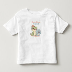 Camiseta da turma do dinossauro fofo