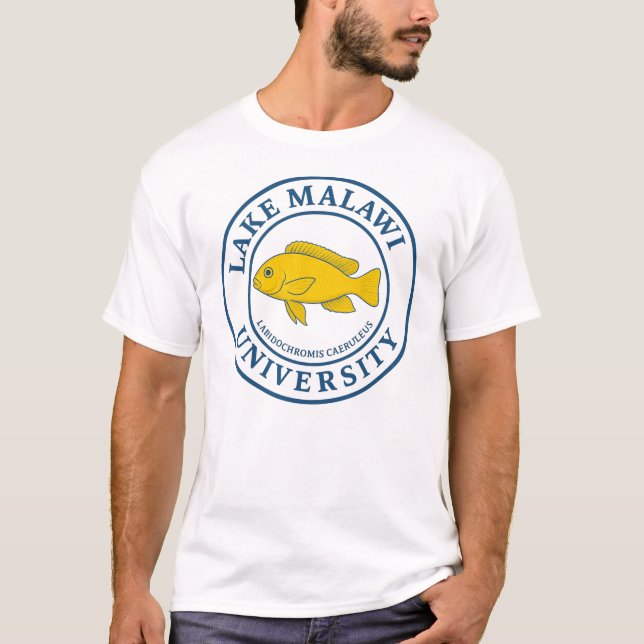 Camiseta da Universidade do Lago Malawi ( Electric (Frente)