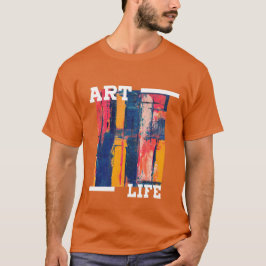 Camiseta da vida artística