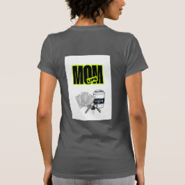 Camiseta da Vida Divertida de Mãe