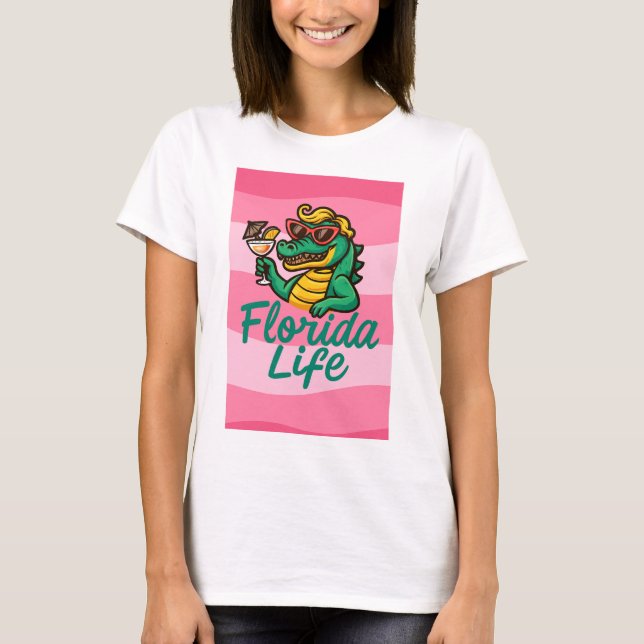 Camiseta da vida na Flórida (Frente)
