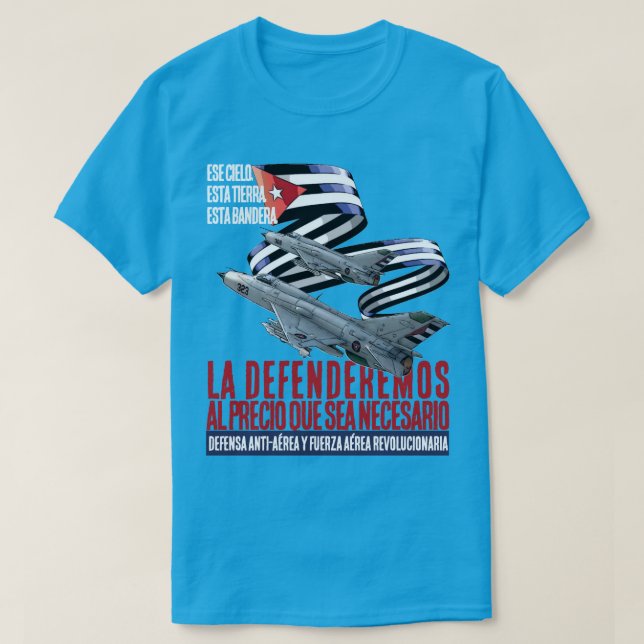 CAMISETA DAAFAR CUBA (Frente do Design)